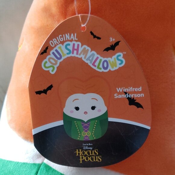 Hocus Pocus Plush Winifred Sanderson Sisters Halloween Squishmallows Disney 12” - Picture 5 of 10